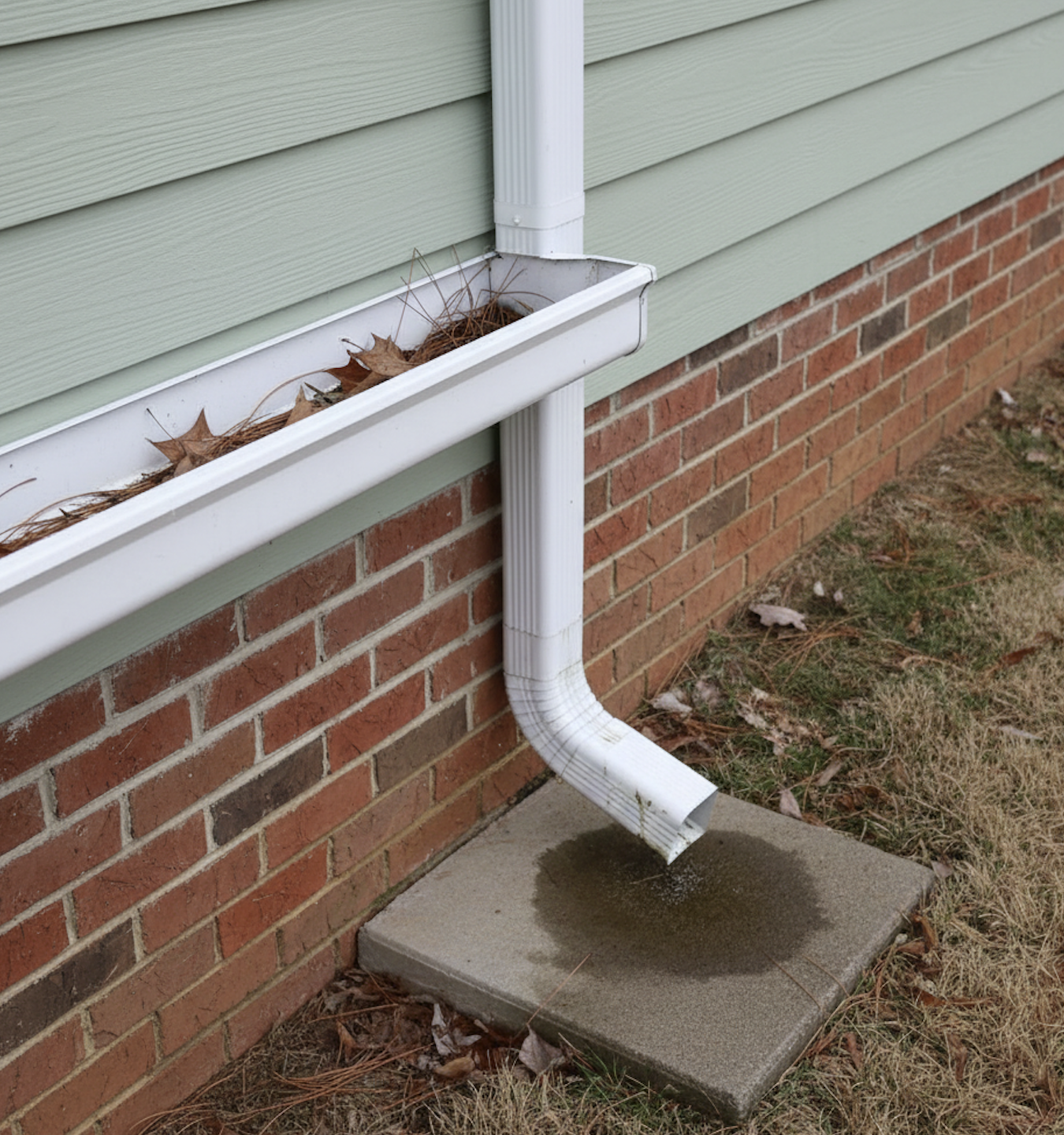 prevent mosquitoes by reducing moisture near gutters during warm winter days