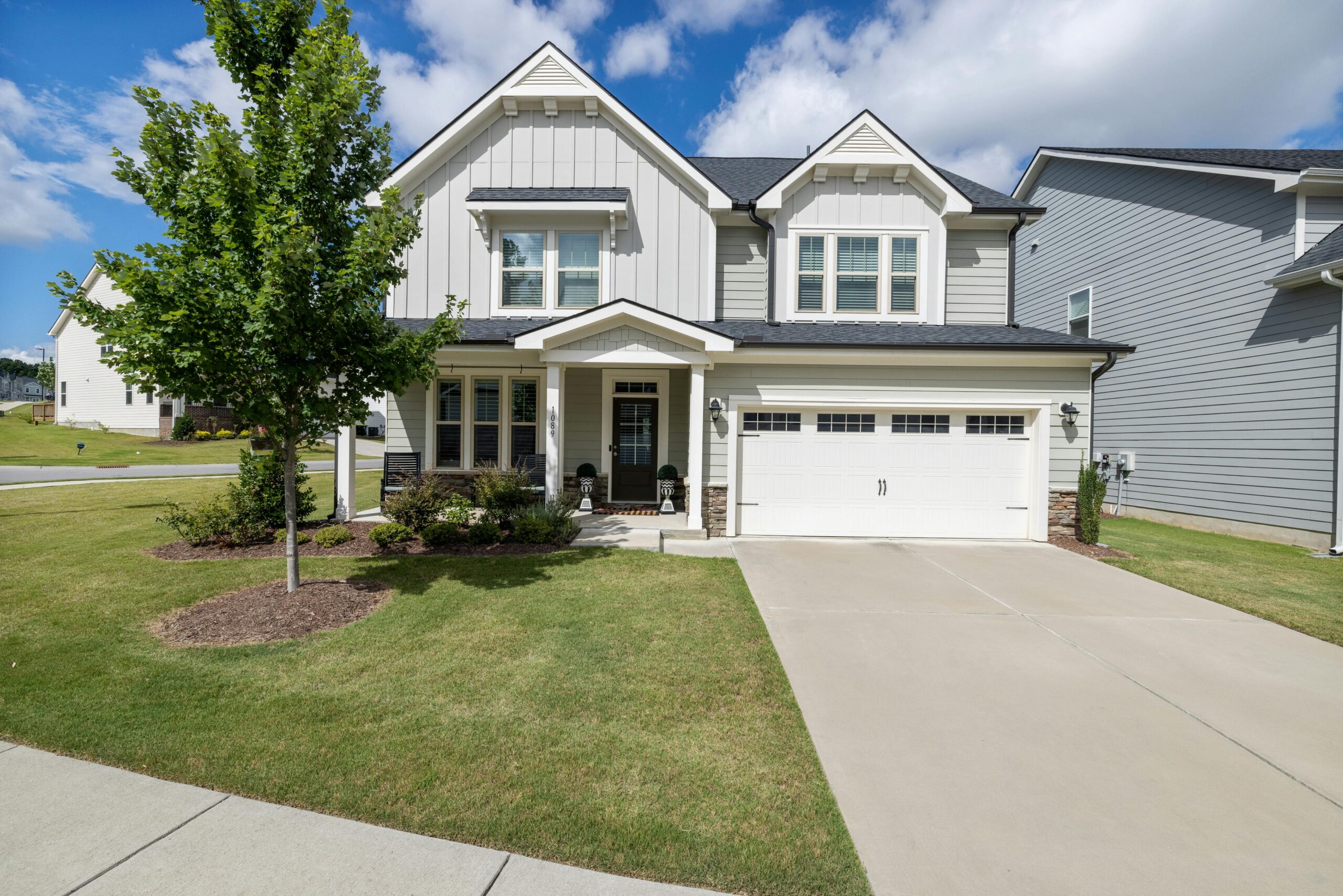 Raleigh home exterior where signs of termites can develop around foundations